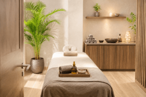 Mann mit Nackenverspannung sucht Massage in Frankfurt